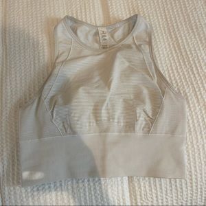 LuLuLemon High Neck Ribbed Sports Bra